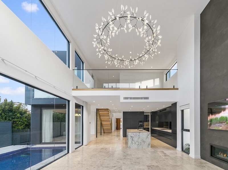Luxury Custom Home Built in Lane Cove West by Lavish Living Construction